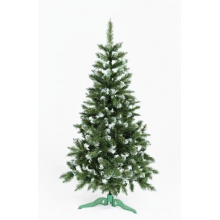 Искусственная елка Зимняя красавица c белыми кончиками Green 1.8 м иглы ПВХ