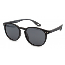 Очки антибликовые водителя антифара Pilot Polarized с жестким чехлом super black