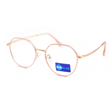 Компьютерные очки Bigblue gold and pink "Антиблик" ЗАЩИТА ГЛАЗ в комплекте с aутляром и салфеткой реальная защита для глаз от экрана монитора и смартфона cерая cталь Компьютерные очки Bigblue gold and pink "Антиблик" ЗАЩИТА ГЛАЗ в комплекте с aутляром и салфеткой реальная защита для глаз от экрана монитора и смартфона cерая cталь