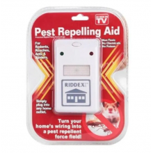 Отпугиватель Ультразвуковой RIDDEX Pest Repelling Aid от Мышей грызунов Тараканов блох Отпугиватель Ультразвуковой RIDDEX Pest Repelling Aid от Мышей грызунов Тараканов блох