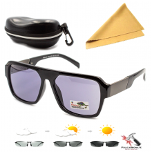 Очки для водителей антифары фотохромные Polar Eagle Polarized Grey в подарок с чехлом и салфеткой Очки для водителей антифары фотохромные Polar Eagle Polarized Grey в подарок с чехлом и салфеткой