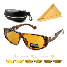 Очки водителя фотохром ZARINI Yellow Shield Driver футляр с салфеткой