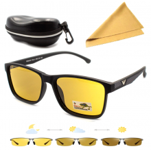 Очки для водителей антифары фотохромные Polar eagle JB 350D J DRV X2 с футляром и салфеткой Очки для водителей антифары фотохромные Polar eagle JB 350D J DRV X2 с футляром и салфеткой