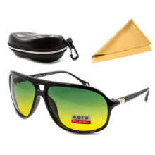 Очки антиблик Graffito Universal для дневного и ночного времени суток С Чехлом и Салфеткой