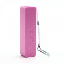 Портативное зарядное устройство PowerBank 2600 Розовый