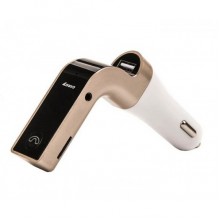 Автомобильный FM трансмиттер модулятор Car G7 4-в-1 Bluetooth Gold (DM1901) Автомобильный FM трансмиттер модулятор Car G7 4-в-1 Bluetooth Gold (DM1901)