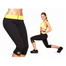 Оригинальны Бриджи шорты для похудения Hot Shapers корректор фигуры Черные с желтым