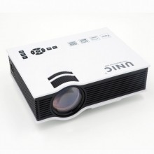 Проектор мини портативный Pro UNIC 40 W884 R Black and White