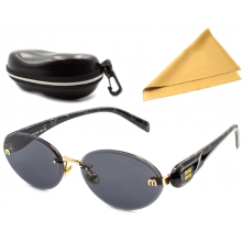 Солнцезащитные поляризационные очки New line Black Polarized футляр и салфетка