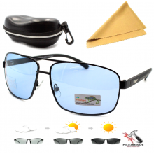 Очки для водителей антифары фотохромные Polar eagle Gray с футляром и салфеткой Очки для водителей антифары фотохромные Polar eagle Gray с футляром и салфеткой