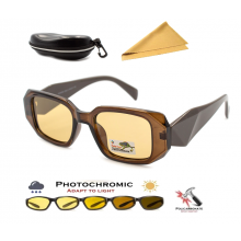 Очки для водителей антифары фотохромные Polar Eagle Browne "Safari" с чезлом и салфеткой Очки для водителей антифары фотохромные Polar Eagle Browne "Safari" с чезлом и салфеткой
