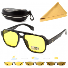 Фотохромні окуляри рибалки Polar Eagle Aviator з поляризацією CONTRAST PRO
