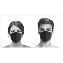 Трехслойная многоразовая питта маска с угольной пропиткой PITTA Mask Оригинал из полиуретанового материала инновационного типа  Черная