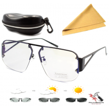 Очки водителя фотохром New line Ultra Vision Drive с футляром и салфеткой
