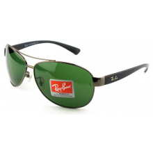 Легендарные очки Ray Ban OLYMPIAN  Green collection F4 Минеральное стекло uv 400 Зеленые Унисекс