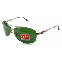 Легендарные очки Ray Ban OLYMPIAN  Green collection А 5 Минеральное стекло uv 400 Зеленые Унисекс