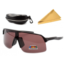 Очки антиблик поляизационные Polarized Brown 65 для дневного времени суток с чехлом и салфеткой для вождения