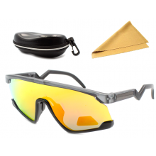 Очки антиблик поляизационные Polarized Sport 76 для дневного и ночного времени суток с чехлом и салфеткой для велосипеда