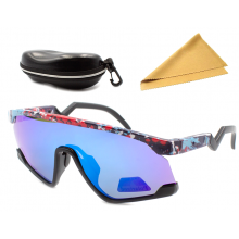 Очки антиблик поляизационные Polarized Sport 02 для дневного вождения с чехлом и салфеткой для велосипеда