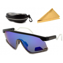 Очки антиблик поляизационные Polarized Sport 65 для дневного и ночного времени суток с чехлом и салфеткой для велосипеда 