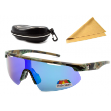 Спортивные очки Polarized "Камуфляж" с поляризацией для велоспорта, бега, авто уф-защита, антибликовые