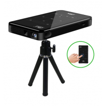 Smart проектор P 09-11 Android 4K, 1 ГБ + 8 ГБ DLP Bluetooth и WI-FI с поддержкой 200 дюймов 