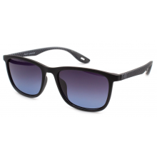 Очки антибликовые водителя антифара Pilot purple polarized с жестким чехлом super black