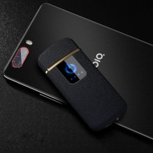 USB Зажигалка Lighter Black сенсорная с индикатором заряда в фирменой упаковке