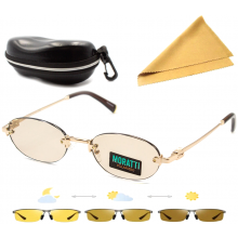 Окуляри водія фотохром Moratti Ultra Vision Drive з футляром та серветкою Окуляри водія фотохром Moratti Ultra Vision Drive з футляром та серветкою