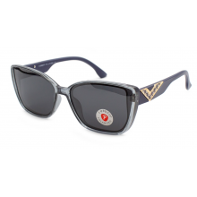 Очки антибликовые водителя антифара Cordeo B3 Polarized с жестким Чехлом Super grey 